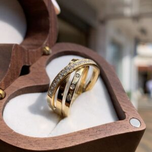 Anel Verona em Ouro 18k/750