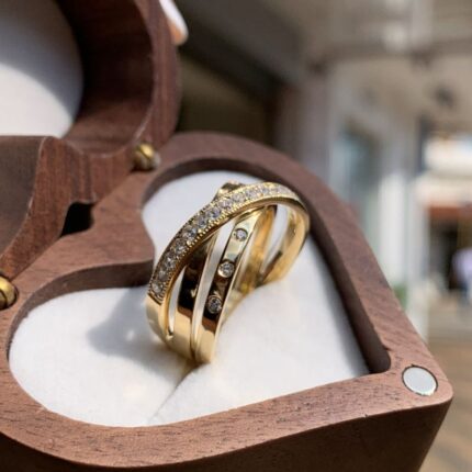 Anel Verona em Ouro 18k/750