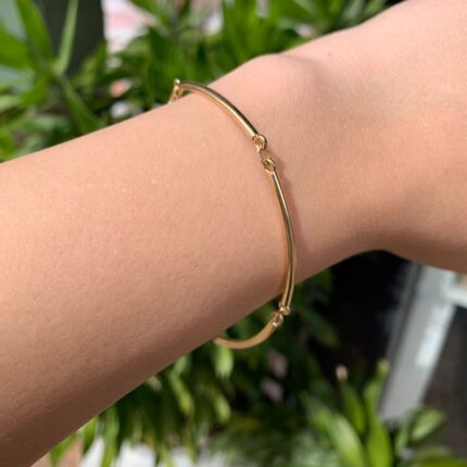 Pulseira Feminina Personalizada Em Ouro 18k/750