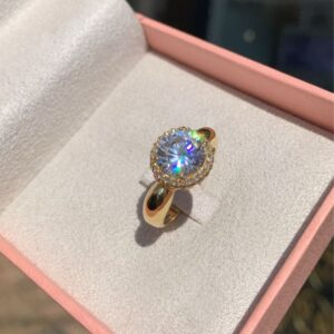 Anel Solitário Syelo em Ouro 18k/750