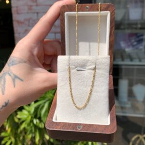 Corrente 3x1 em Ouro 18k/750