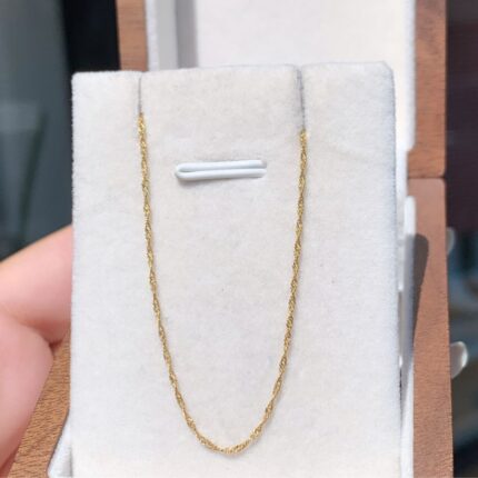 Corrente Singapura Feminina em Ouro 18k/750