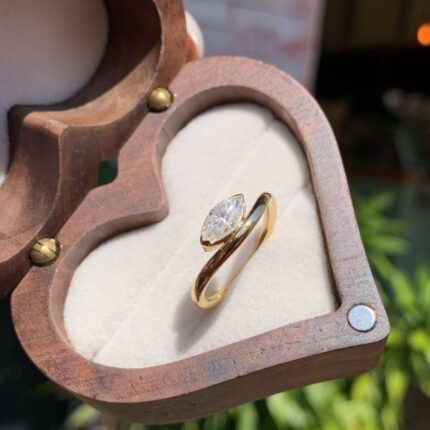 Anel Belle em Ouro 18k/750