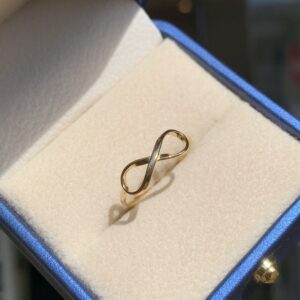 Anel Símbolo do Infinito em Ouro 18k/750