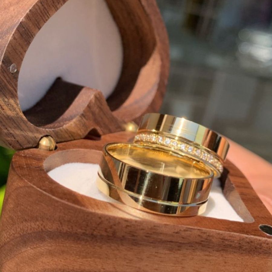 Par de Alianças Madrid 7mm em Ouro 18k_750 (4)