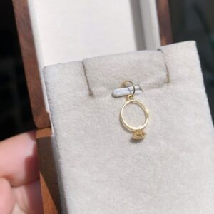 Pingente Anel em Ouro 18k/750