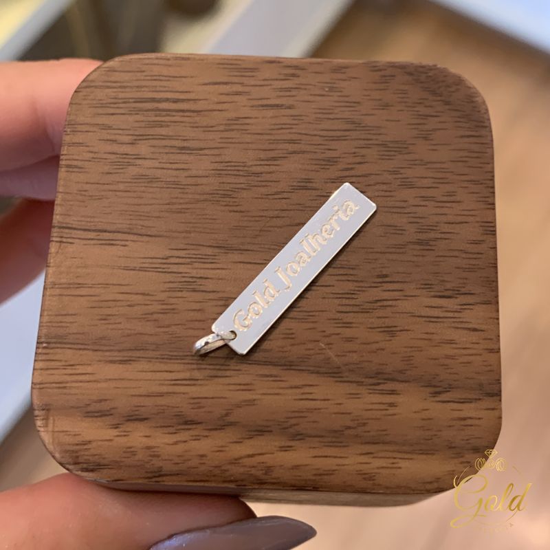 Pingente Plaquinha em Prata 925 (4)