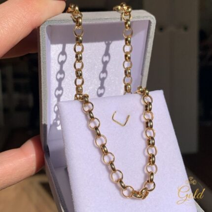 Corrente Feminina Elo Português em Ouro 18k/750