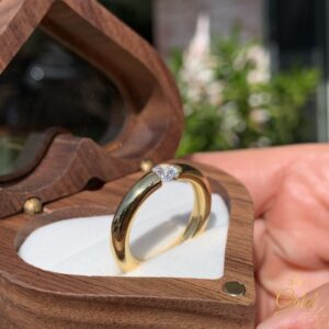 Anel Bourbon em Ouro 18k/750