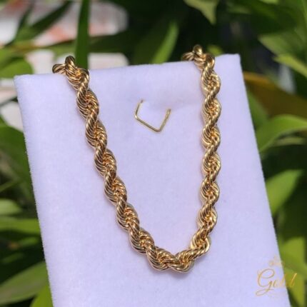Pulseira Feminina Cordão Baiano em Ouro 18k/750