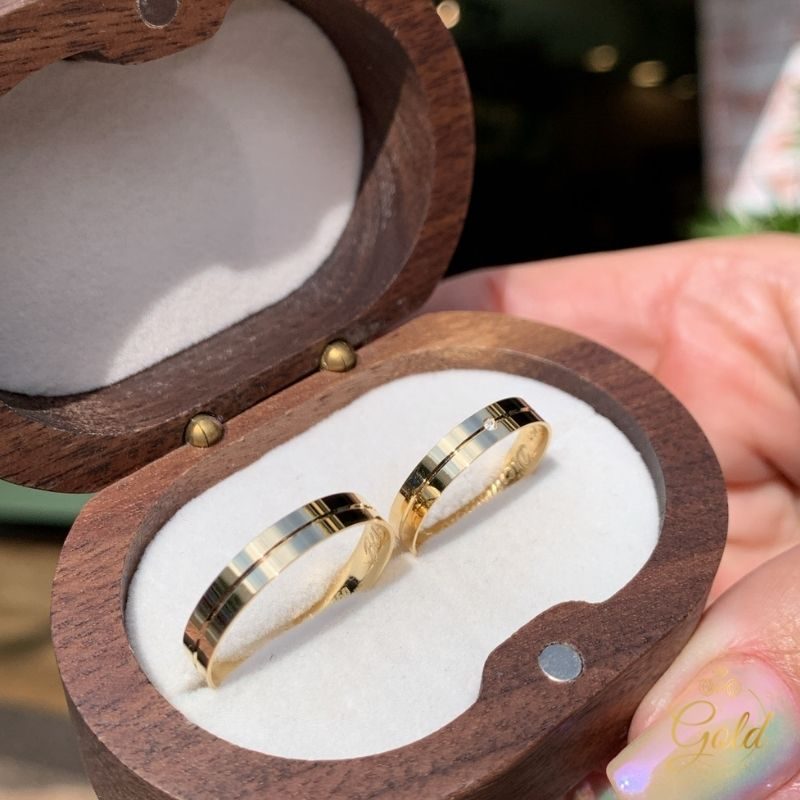 Par de Alianças Encanto 3,5mm em Ouro 18k_750 (3)