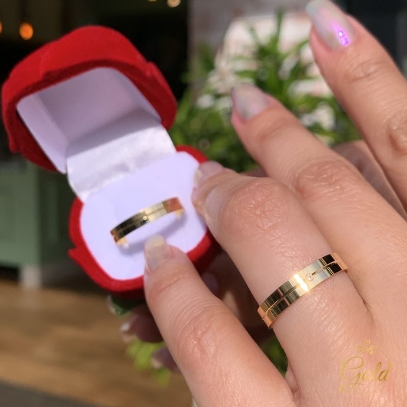 Par de Alianças Encanto 3,5mm em Ouro 18k_750 (4)