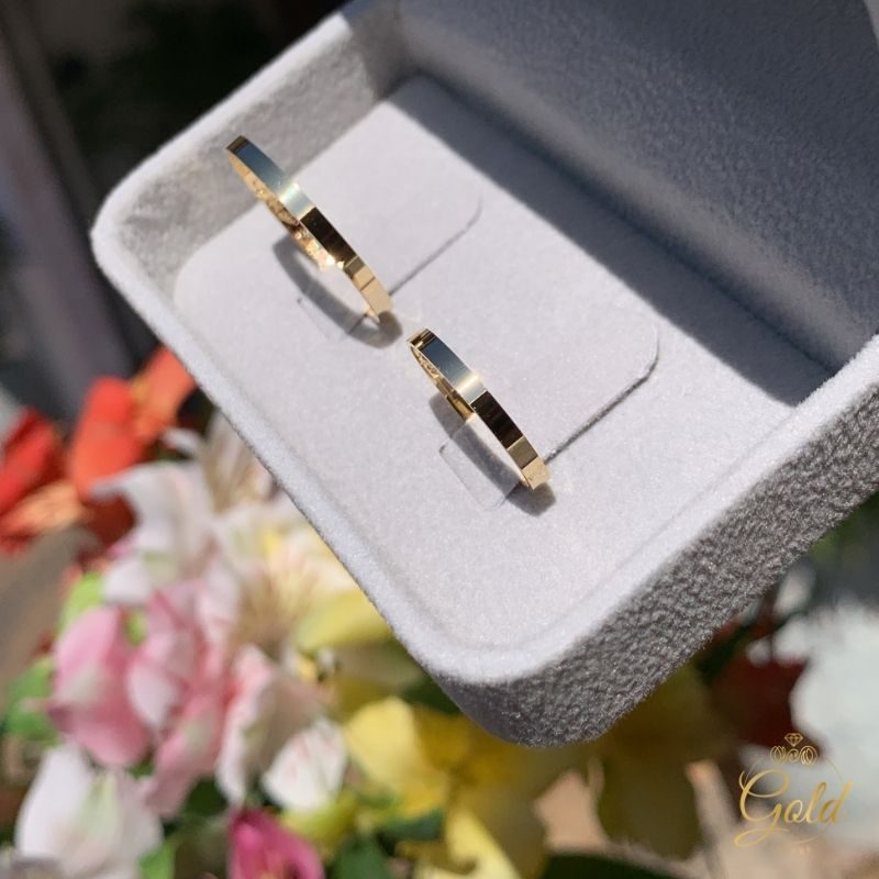 Par de Alianças Paris 2mm em Ouro 18k_750 (2)